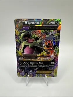 Pokemon TCG M Tyranitar EX Ultra Rare Card Ancient Origins 43/98 - Image 1