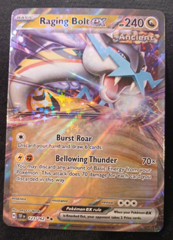 Raging Bolt ex 123/162 Pokemon TCG SV05: Temporal Forces Holo NM English - Image 1