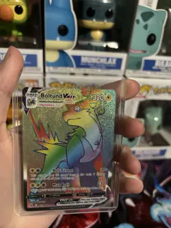 Pokemon TCG Boltund VMAX 267/264 Fusion Strike Secret Rare Holo 320 HP - Image 1