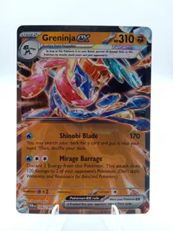 2024 Pokemon Twilight Masquerade Greninja Ex #106 - Image 1