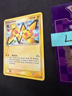 Pokemon TCG Pichu Bros. 16/17 Pop Series 3 2006 260💎LP💎 - Image 2