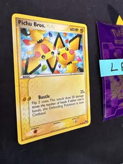 Pokemon TCG Pichu Bros. 16/17 Pop Series 3 2006 260💎LP💎 - Image 3