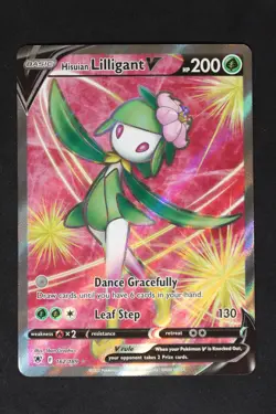 Pokemon Hisuian Lilligant V Holo Rare Ultra NM - Astral Radiance 162/189 - Image 1