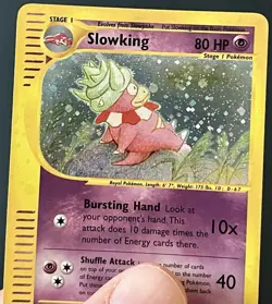 Pokemon Slowking Aquapolis H22/H32 Holo Rare 80 HP 2002 TCG - Image 4