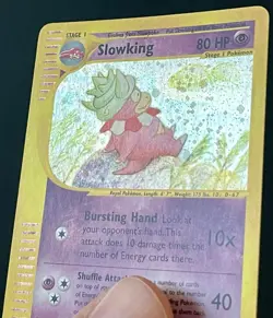 Pokemon Slowking Aquapolis H22/H32 Holo Rare 80 HP 2002 TCG - Image 5