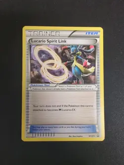 Mega Powers Collection Pokemon Lucario Spirit Link LP - Image 1