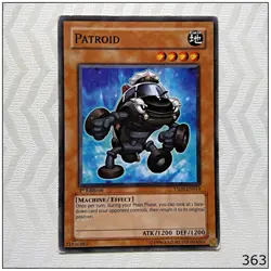 Patroid - YSDS-EN013 - Common 1st Edition Yugioh - Image 1