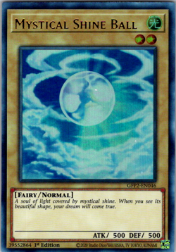 Mystical Shine Ball - GFP2-EN046 - Ultra Rare - NM - 1st ed - Yugioh - Image 1