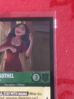 FOIL Lorcana - Super Rare - Mother Gothel - Selfish Manipulator - 90/204 FOIL - Image 2