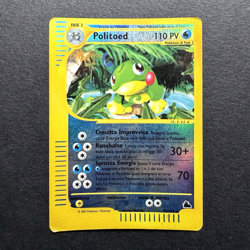 POLITOED #25/144 Holo Reverse Rare ITA Skyridge E-Series 2003 - Pokemon Card - Image 1