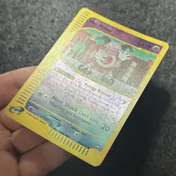 Mr. Mime 95A/147 Reverse Holo Aquapolis Pokemon Card TCG Vintage Rare - Image 3