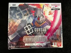 Gundam Card Game TCG Booster Box Newtype Rising GD01 Sealed Factory New English - Image 1