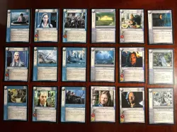Decipher Lord Of The Rings TCG 18 Rare Card Lot - Image 1