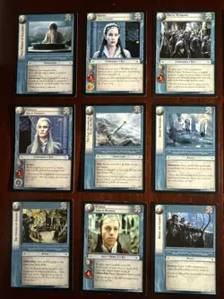 Decipher Lord Of The Rings TCG 18 Rare Card Lot - Image 2