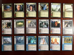 Decipher Lord Of The Rings TCG 18 Rare Card Lot - Image 1