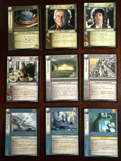 Decipher Lord Of The Rings TCG 18 Rare Card Lot - Image 2