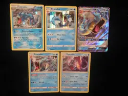 Gyarados Holo 5x Card Lot 33/147 20/98 SM212 040/192 20/70 Pokemon Holographic - Image 3