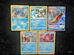 Gyarados Holo 5x Card Lot 33/147 20/98 SM212 040/192 20/70 Pokemon Holographic - Image 4