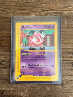 Mr. Mime Lot 4 Cards Aquapolis e-Reader + Jungle & Rising Rivals Rare - Image 5