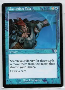 MAGIC the GATHERING---"Manipulate Fate"---INVASION (MTG-81-2) - Image 1