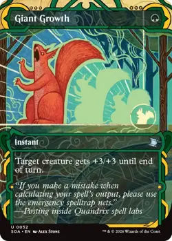 Giant Growth - Mystical Archives - Secrets of Strixhaven - MtG - NM - Image 1