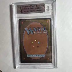 MTG Arabian Nights Desert Campfire Variant BGS 9 Quad+ Mint Gem Mint surface '93 - Image 2