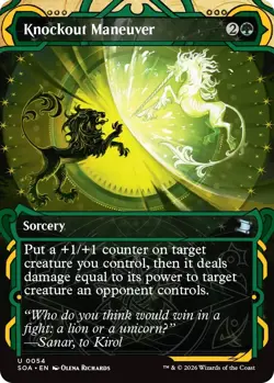 Knockout Maneuver - Mystical Archives - Secrets of Strixhaven - MtG - NM - Image 1