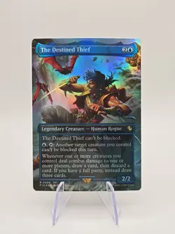 The Destined Thief (Borderless) Commander: Final Fantasy Foil - Image 1