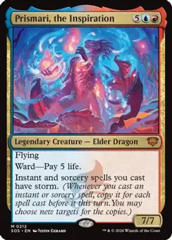 PRISMARI, THE INSPIRATION 212 SECRETS OF STRIXHAVEN MAGIC: THE GATHERING NM - Image 1