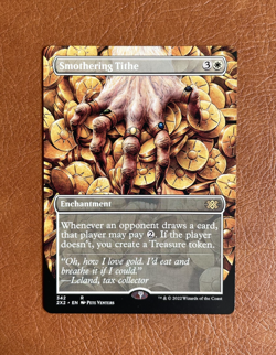 Smothering Tithe (Borderless) - Double Masters 2022 - Non-Foil NM - MTG English - Image 1