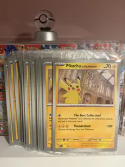 Pokemon x Natural History Museum: Pikachu At The Museum (Sealed) Card x 30 - Image 1