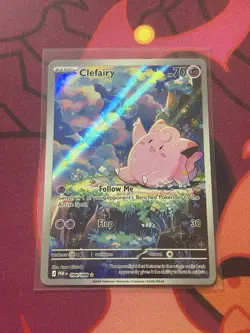 Pokemon TCG Clefairy Full Art Illustration Perfect Order 094/088 - Image 1