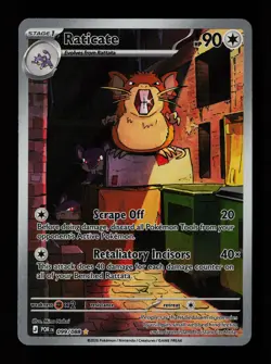 Raticate 099/088 Holo ME03: Perfect Order Pokemon Card - Image 1