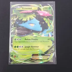 Venusaur EX XY28 - Black Star Promo - Pokemon Card LP - Image 1