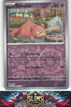 085/193 - Slowpoke - Common - Near Mint or Better - Pokemon TCG - #085/193 - Image 1