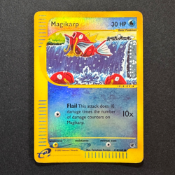 Pokemon Magikarp 118/165 Expedition Reverse Holo 2002 E-Series TCG WOTC - Image 1