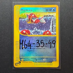 Pokemon Magikarp 118/165 Expedition Reverse Holo 2002 E-Series TCG WOTC - Image 4