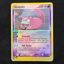 Pokemon TCG Slowpoke 45/95 EX Team Magma vs Team Aqua Reverse Holo - Image 1