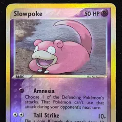 Pokemon TCG Slowpoke 45/95 EX Team Magma vs Team Aqua Reverse Holo - Image 3