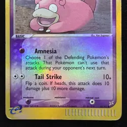 Pokemon TCG Slowpoke 45/95 EX Team Magma vs Team Aqua Reverse Holo - Image 5