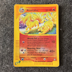 Pokemon Ninetales 25/147 Rare Reverse Holo | Aquapolis English | Vintage Card - Image 1