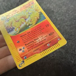 Pokemon Ninetales 25/147 Rare Reverse Holo | Aquapolis English | Vintage Card - Image 4