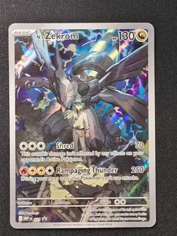 N's Zekrom 031 Holo Promo ME: Mega Evolution Promo Pokemon NM/M - Image 1