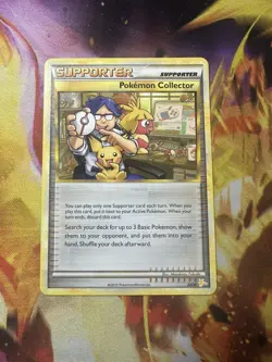 Pokemon Pokemon Collector 22/30 HGSS Trainer Kit Lighting LP - Image 1
