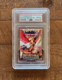 Pokemon Heart Gold Soul Silver Booster pack Ho-Oh PSA 10 - Image 1