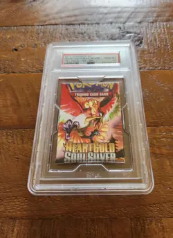 Pokemon Heart Gold Soul Silver Booster pack Ho-Oh PSA 10 - Image 2
