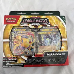 Pokemon Miraidon EX TCG League Battle Deck New Sealed - Image 1