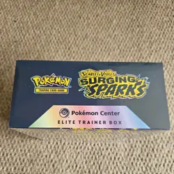 Pokemon TCG: Surging Sparks Pokemon Center ETB - Elite Trainer Box New & Sealed - Image 3