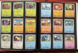 Pokemon Scarlet & Violet 151 Complete 1-165 Base Set + Holo Energies+ Binder - Image 4