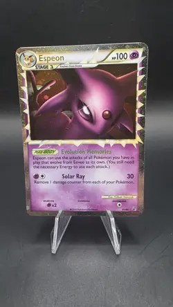 Pokemon TCG: Espeon Prime 81/90 HeartGold & SoulSilver Undaunted LP+ - Image 1